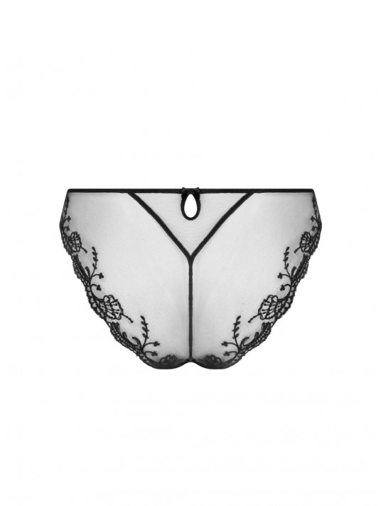 Lise Charmel Seduction silk brief black SPLENDEUR