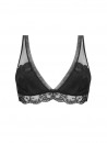 Lise Charmel Soutien-gorge triangle noir SPLENDEUR SOIE