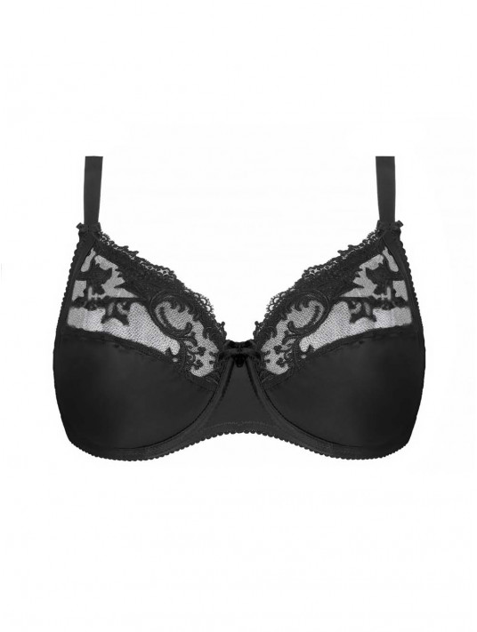 Lise Charmel Underwired bra great support black SPLENDEUR SOIE