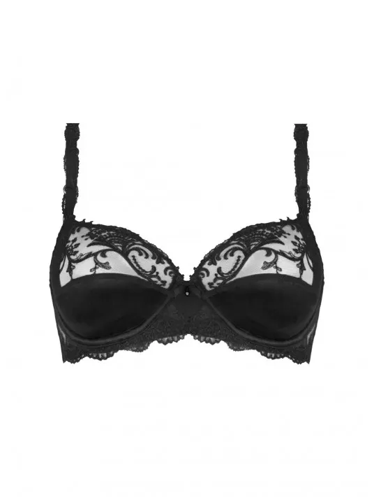 Lise Charmel Underwired bra black SPLENDEUR SOIE Lise Charmel Underwired bra black SPLENDEUR SOIE