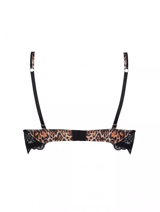 Lise charmel panther Half cup bra FAUVE AMOUR Lise charmel panther Half cup bra FAUVE AMOUR