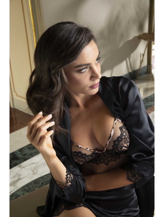 Lise Charmel Non wired bra FAUVE AMOUR panthere