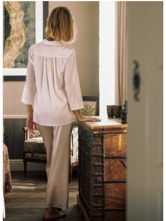 Marjolaine Silk pyjama SELIA