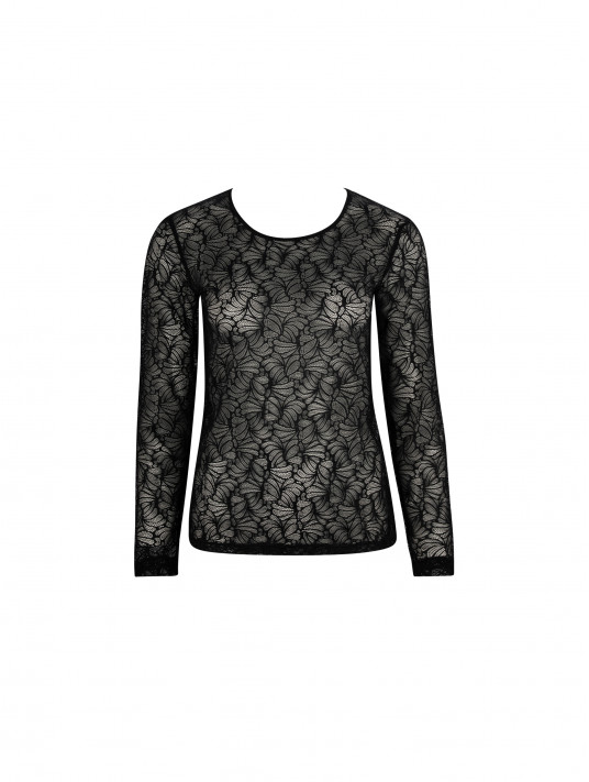 Antigel Long-sleeved black top ATELIER SEDUCTION