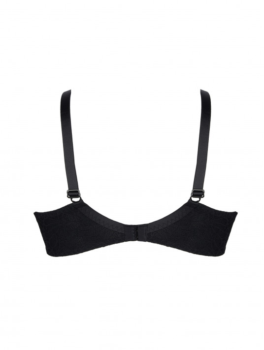 Full cup underwired bra black ATELIER SEDUCTION