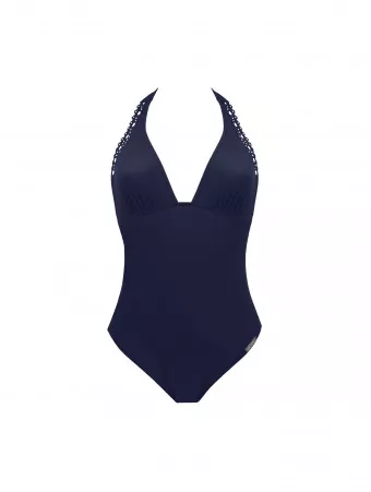 Maillot une pièce Lise Charmel Ajourage Couture marine