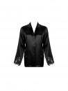 Black silk Pyjamas top Lise Charmel