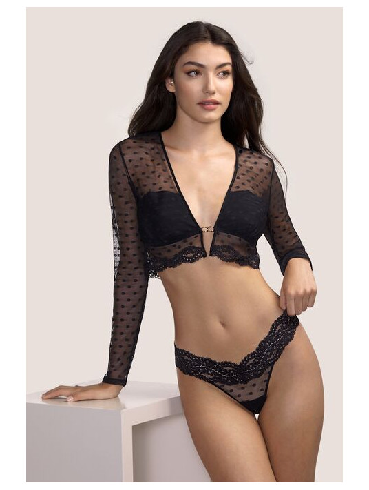 Andres Sarda Long-sleeved sexy top NAN