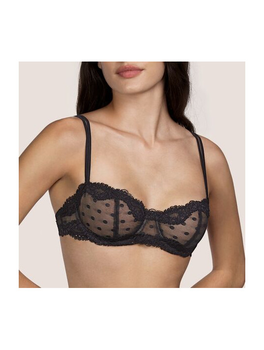 Andres sarda Balcony bra black NAN