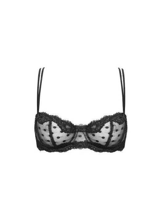 Andres sarda Soutien-gorge balconnet noir NAN