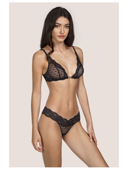 Andres Sarda Non-wired bra black NAN