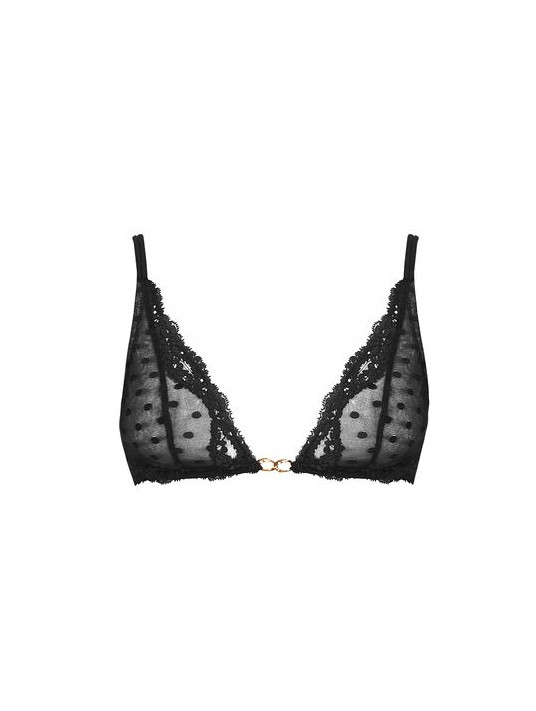 Andres Sarda Non-wired bra black NAN