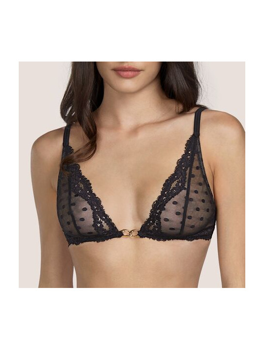 Andres Sarda Non-wired bra black NAN