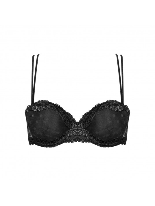 Andres sarda Soutien-gorge rembourré noir NAN