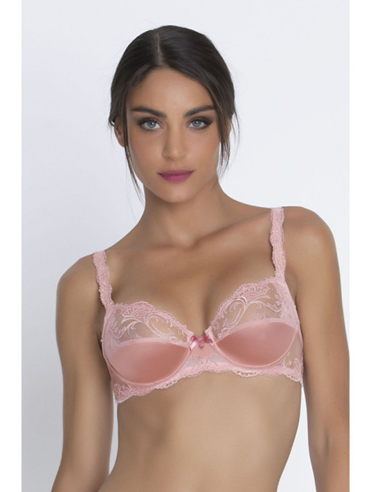 Lise Charmel Underwired bra pink SPLENDEUR SOIE