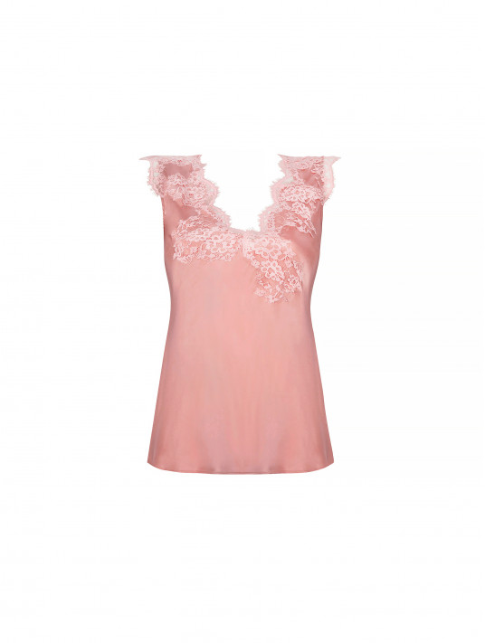 Lise Charmel Silk top pink SPLENDEUR SOIE