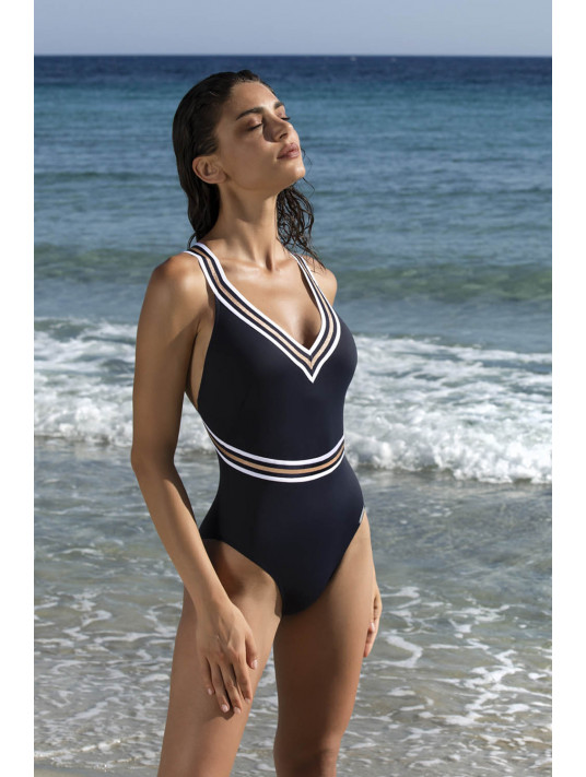 Lise Charmel Maillot encre nautique ENERGIE NAUTIQUE