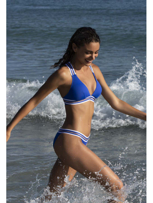 Lise Charmel Soutien-gorge triangle bleu surf  ENERGIE NAUTIQUE