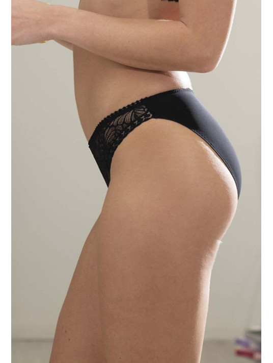 Antigel Slip charme noir ATELIER SEDUCTION