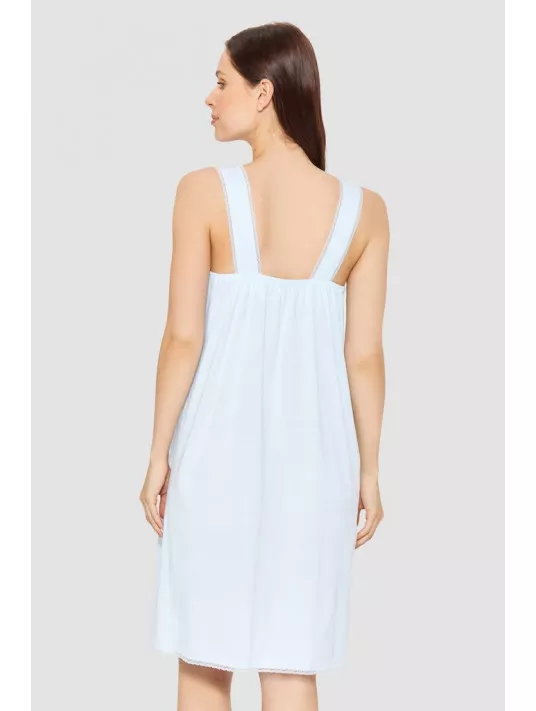 Feraud Chemise de nuit sans manches COTON Feraud Chemise de nuit sans manches COTON