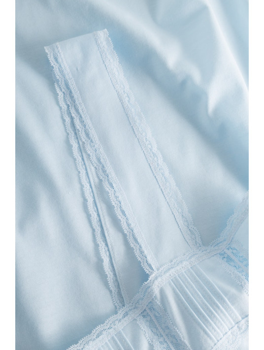 feraud Sleeveless angular neck nightgown COTTON