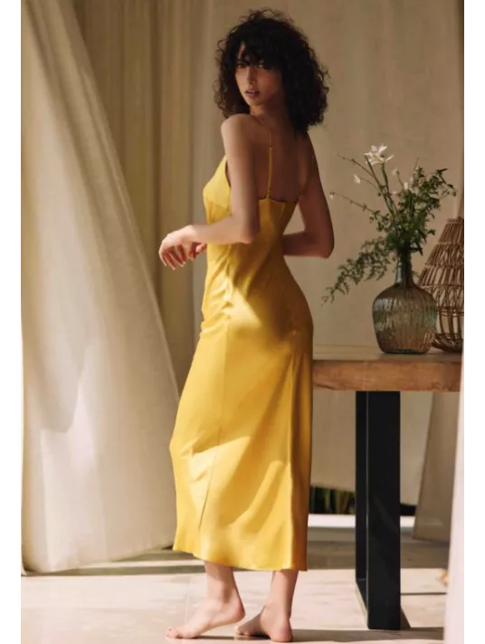 Marjolaine Long silk nighty TRACY Marjolaine Long silk nighty TRACY