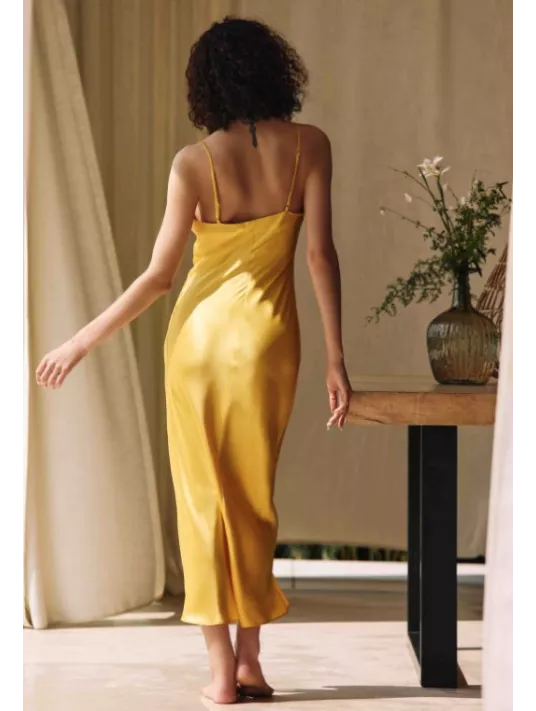 Marjolaine Long silk nighty TRACY Marjolaine Long silk nighty TRACY