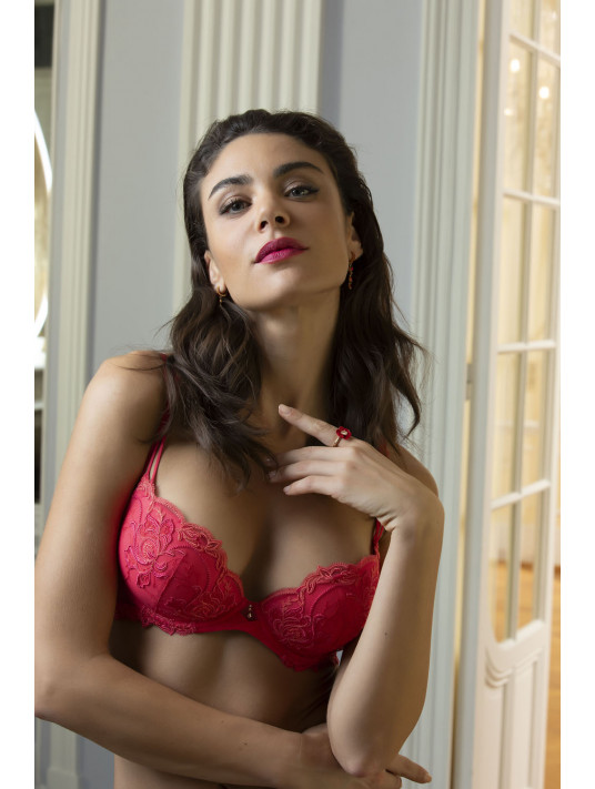 Lise charmel Soutien-gorge coque hibiscus SOURCE BEAUTE