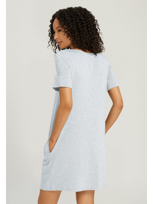 Hanro Short-sleeved nightgown NATURAL ELEGANCE