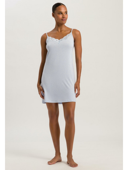 Hanro blue Nightie NATURAL ELEGANCE