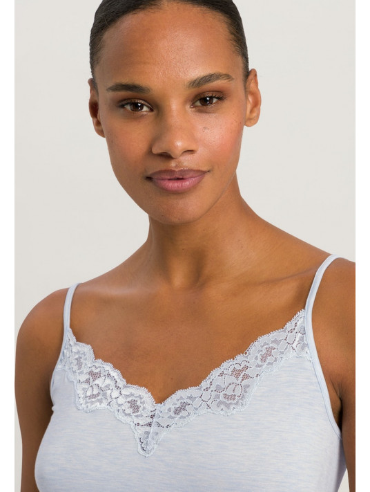 Hanro blue Nightie NATURAL ELEGANCE