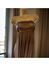 Robe longue bandeau marron PLAYA