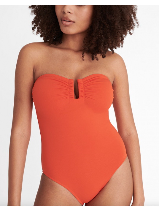 Eres Maillot une pièce orange soleil CASSIOPEE