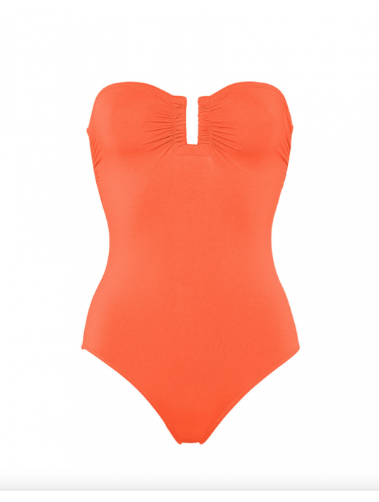 Eres One piece swimsuit orange soleil CASSIOPEE