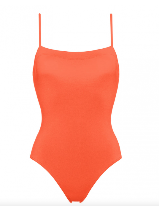 Eres Swimsuit orange soleil AQUARELLE