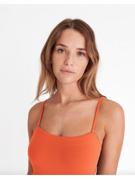 Eres Swimsuit orange soleil AQUARELLE