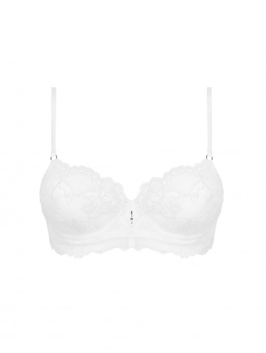 Half cup bra white SUBLIME EN DENTELLE Lise charmel