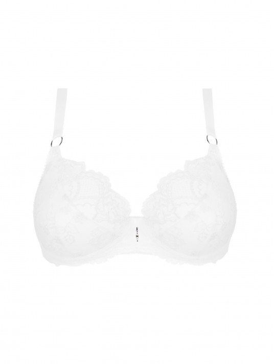 Lise charmel Soutien-gorge Corbeilles fitting blanc SUBLIME EN DENTELLE