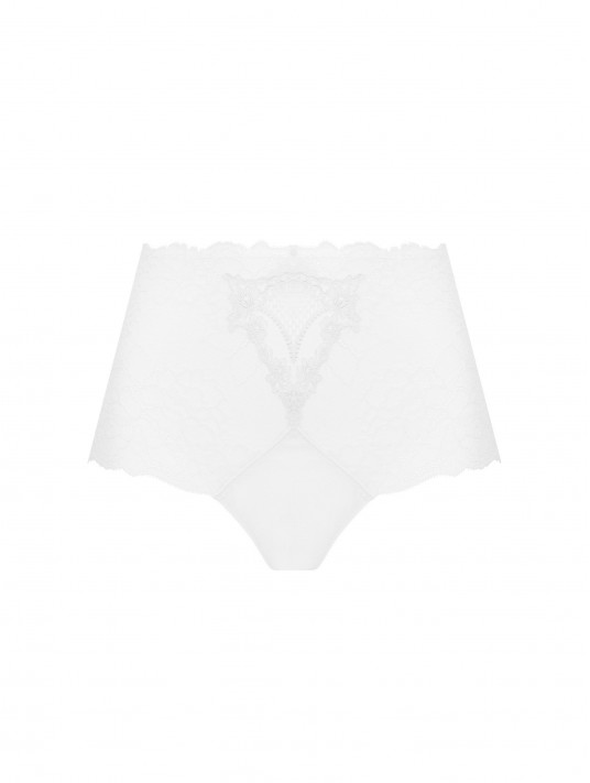 Lise charmel High briefs white SUBLIME EN DENTELLE