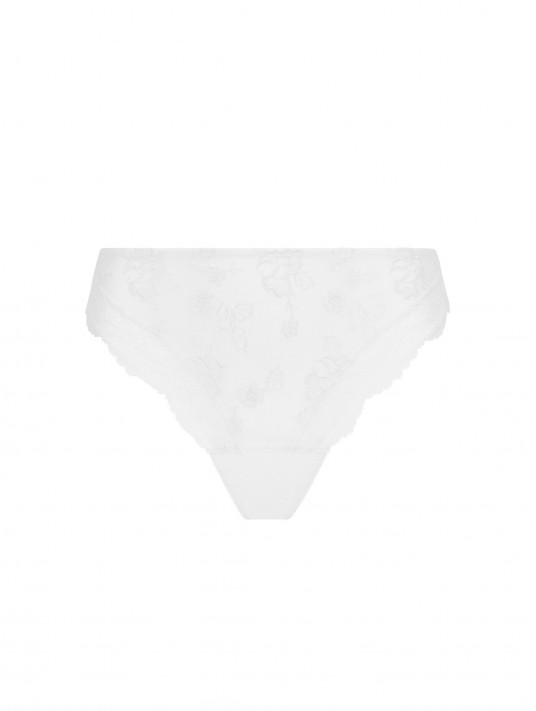 Lise charmel slip fantaisie blanc SUBLIME EN DENTELLE