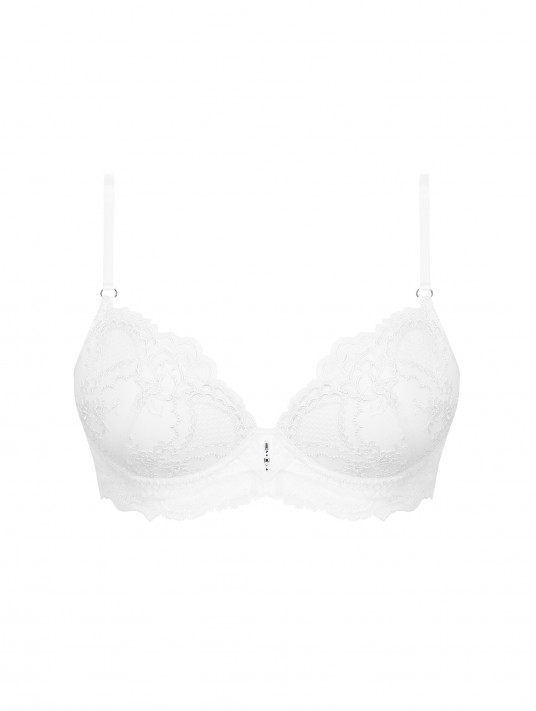 Lingerie Lise charmel Sublime en dentelle soutien gorge blanc