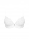 Lingerie Lise charmel Sublime en dentelle soutien gorge blanc