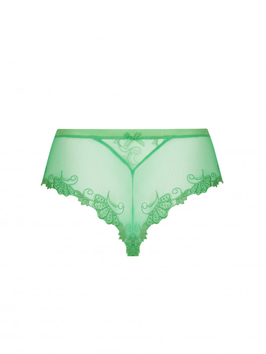 Lise Charmel Lace shorty emeraude DRESSING FLORAL