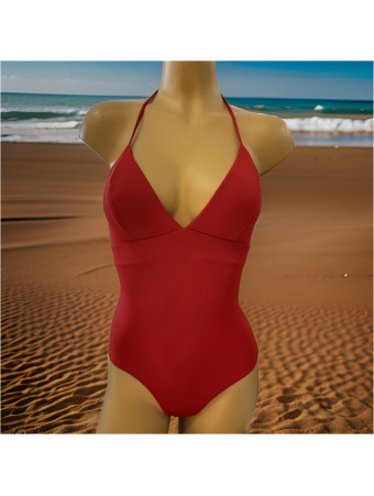 Calarena One piece swimsuit red BEACH