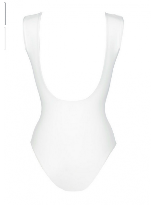 Maillot 1 pièce blanc LAURA