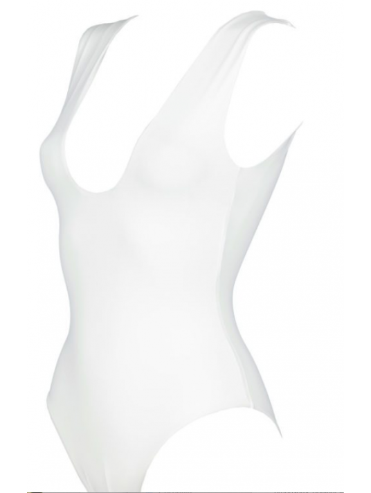 Maillot 1 pièce blanc LAURA