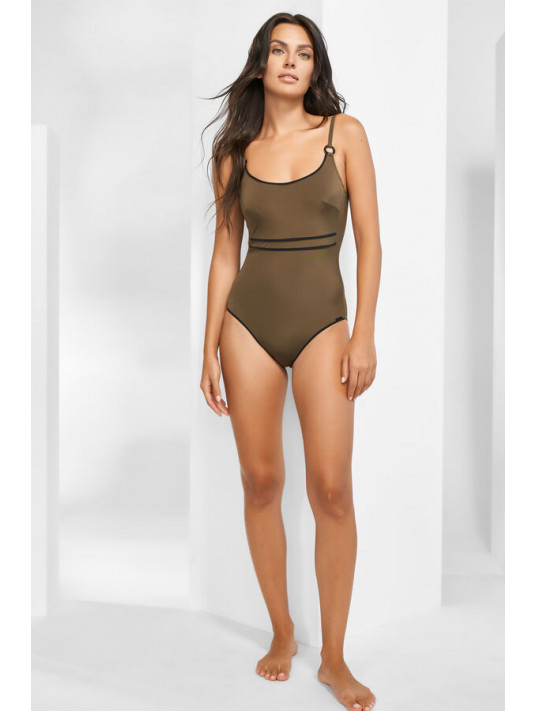 Maryan Mehlhorn Underwired swimsuit Olive SILENCE