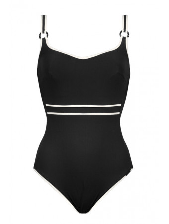 Maryan mehlhorn Underwired swimsuit Black SILENCE