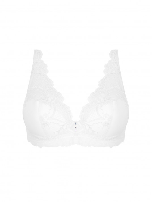 Lise charmel Half padded bra white SUBLIME EN DENTELLE