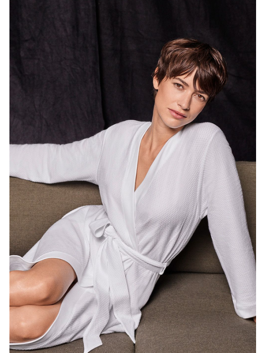 Bath robe cotton HANRO